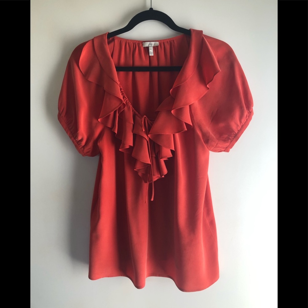 Joie "Bitterweet" Silk Blouse Size M